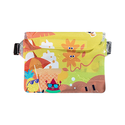 3 LAYER GESloten GROOT MOBIEL TELEFOON waterdicht VAK SCHEME STRAAT ZWEMEN waterdicht FANNY PACK PVC RAFTING OUTDOOR SEA