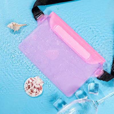 3 LAYER GESloten GROOT MOBIEL TELEFOON waterdicht VAK SCHEME STRAAT ZWEMEN waterdicht FANNY PACK PVC RAFTING OUTDOOR SEA