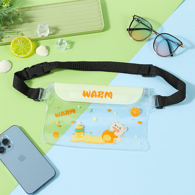 3 LAYER GESloten GROOT MOBIEL TELEFOON waterdicht VAK SCHEME STRAAT ZWEMEN waterdicht FANNY PACK PVC RAFTING OUTDOOR SEA