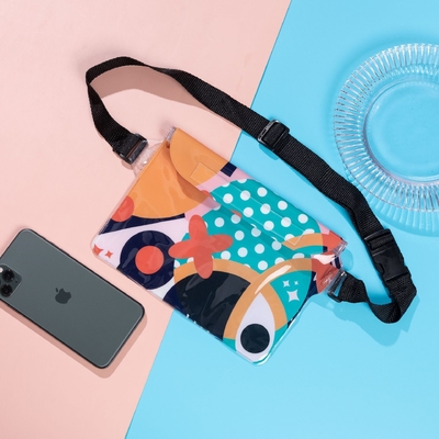 3 LAYER GESloten GROOT MOBIEL TELEFOON waterdicht VAK SCHEME STRAAT ZWEMEN waterdicht FANNY PACK PVC RAFTING OUTDOOR SEA