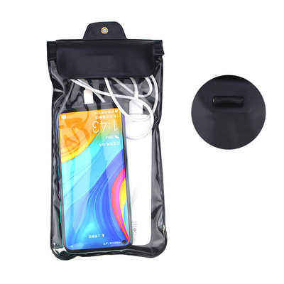 Waterdicht mobiele telefoon tas opladen buiten regendicht grote mouw hoofdtelefoon stofdicht aanrakingsdicht waterdicht tas