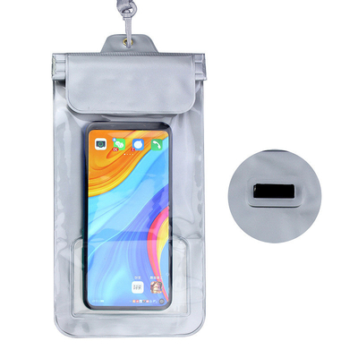 Waterdicht mobiele telefoon tas opladen buiten regendicht grote mouw hoofdtelefoon stofdicht aanrakingsdicht waterdicht tas