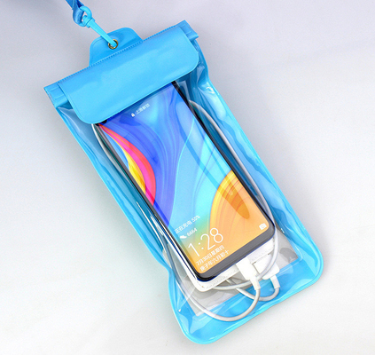 Waterdicht mobiele telefoon tas opladen buiten regendicht grote mouw hoofdtelefoon stofdicht aanrakingsdicht waterdicht tas