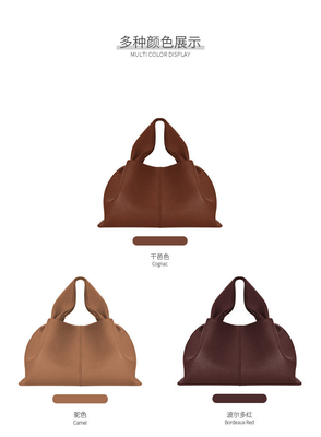 2024 NEUW ALL-IN-ONE SOLID COLOR LUNCH BOX BAG EUROPA EN DE VEREENIGDE STATEN MOEDIE HANDBAG EEN-SCHULTER KROOSBODY BAG