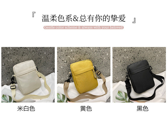 SIMPLE OXFORD KLOTH Casual crossbody tas mannen SIMPLE solide kleur mobiele telefoon tas met een enkele schouder kleine rugzak