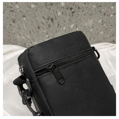 SIMPLE OXFORD KLOTH Casual crossbody tas mannen SIMPLE solide kleur mobiele telefoon tas met een enkele schouder kleine rugzak