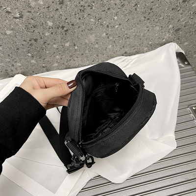 SIMPLE OXFORD KLOTH Casual crossbody tas mannen SIMPLE solide kleur mobiele telefoon tas met een enkele schouder kleine rugzak