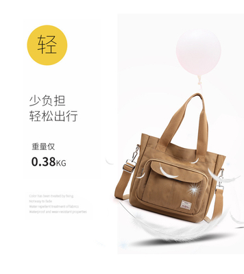 2024 Nieuwe Atmosferische Moedertas Grote capaciteit EEN-SCHULTER HAND KROOSBODY BAG NYLON TABRIC Casual VrouwenSCHULTER