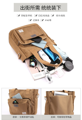 2024 Nieuwe Atmosferische Moedertas Grote capaciteit EEN-SCHULTER HAND KROOSBODY BAG NYLON TABRIC Casual VrouwenSCHULTER
