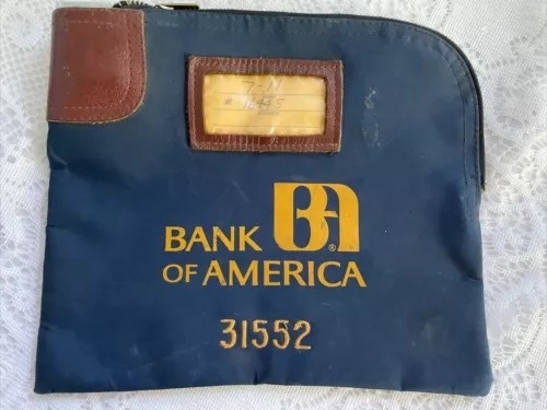VINTAGE BANK OF AMERICA GELD LAG LOCK LAG ID LAG BILL LAG MONT LAG BANK LOCK LAG