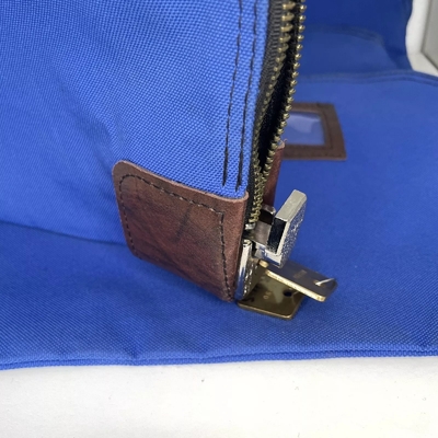 Deposito bank zipper tas met twee sleutels ID tas biljet tas bank opname tas