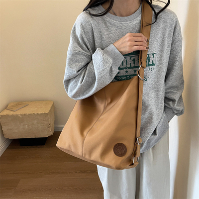 Canvas TOTE BAG STREET mode grote capaciteit schoudertas mannen en vrouwen klasse crossbody tas kledingtas tas