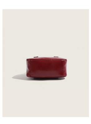Nieuwe mode handtas Koreaanse retro PU kleine body bag crossbody bowling tas vrouwen
