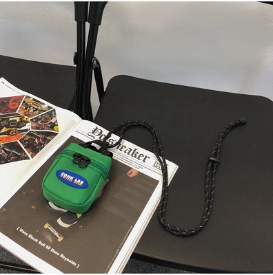 EARPHONE BAG HANGING NECK MINI MONEY BURSE CARD BAG SLAG BAG CROSSBODY BAG MEN'S FASHION BAG decoratieve kleine hangende tas