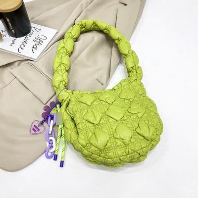 Mini-schoudertas, wolkentas, alles, stijlvolle onderarmtas, gevouwen tas, lieve damestas.