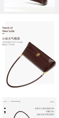 2024 NEW TRENDY RETRO handtas mode schoudertas baguette tas dames tas
