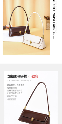 2024 NEW TRENDY RETRO handtas mode schoudertas baguette tas dames tas