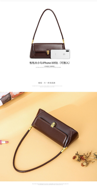 2024 NEW TRENDY RETRO handtas mode schoudertas baguette tas dames tas