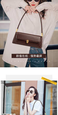 2024 NEW TRENDY RETRO handtas mode schoudertas baguette tas dames tas