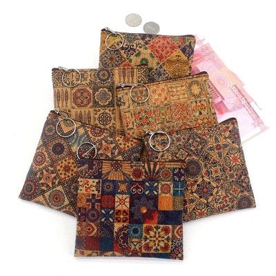 VINTAGE TRUE WOOD PRINT KORK MONET BURK BORK PRINT MONET KLEIN KLEIN KLEINE KLEIN KVEEK KLEIN NOSTALGIE Casual Clutch BAG