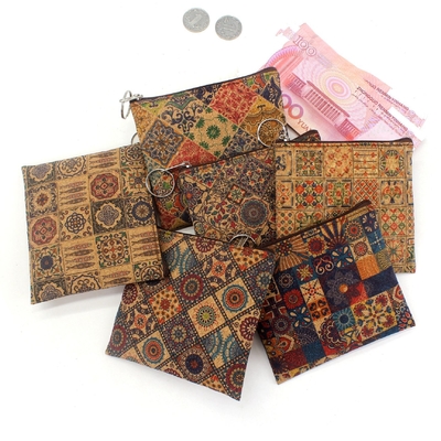 VINTAGE TRUE WOOD PRINT KORK MONET BURK BORK PRINT MONET KLEIN KLEIN KLEINE KLEIN KVEEK KLEIN NOSTALGIE Casual Clutch BAG