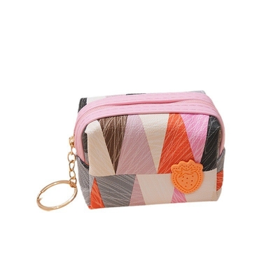 MINI SIMPLE ZIPPER COMPACT KOREANSE VERSIE STUDENT SCHONIG VIRGEL HART KAART SLEET MONTEIN KLEINE GELDEN