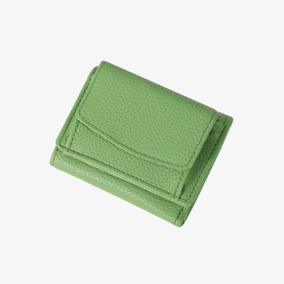 Kleine portemonnee student lychee print dames portemonnee kaart tas wisseltas geld clip portemonnee
