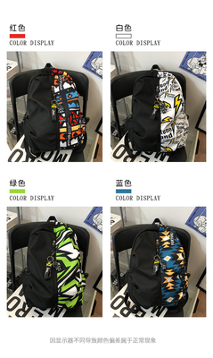 Nieuwe casual rugzak junior middelbare school student tas multi-functionele grote capaciteit tas