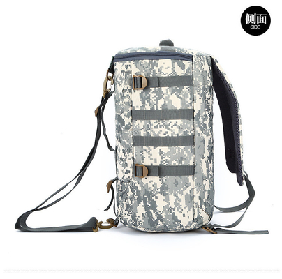 CAMO DOUBLE SCHULDER BUCKET GROTE KAPITACIETTIGE ZAK BUITEN CAMO RACKBAK EEN-SCHULDER KROOSBODY Reizigersrugzak handtas