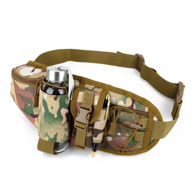 Buitensport Multifunctionele sporten Waistpack mannen anti-splash tactische camouflage rijden scheve waistpack
