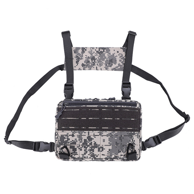 Nieuwe tactische borsttas mannen functioneren vest vest tas drie doeleinden motorfiets camouflage mannen rugzak