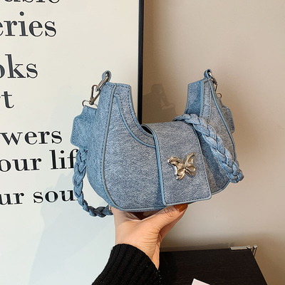 Populaire Nieuwe Niche Design Tas Vrouwelijke Trend Buitenlandse Stijl Vlindertas Geavanceerde Gevoel van Alle Schouder Onderarmtas