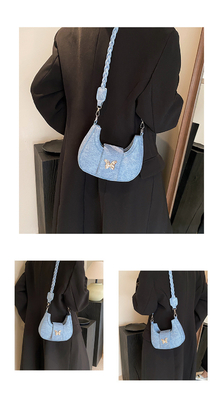 Populaire Nieuwe Niche Design Tas Vrouwelijke Trend Buitenlandse Stijl Vlindertas Geavanceerde Gevoel van Alle Schouder Onderarmtas