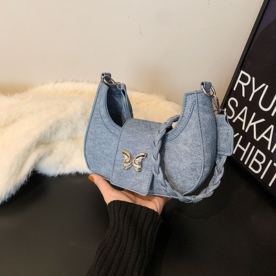 Populaire Nieuwe Niche Design Tas Vrouwelijke Trend Buitenlandse Stijl Vlindertas Geavanceerde Gevoel van Alle Schouder Onderarmtas