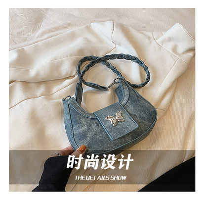 Populaire Nieuwe Niche Design Tas Vrouwelijke Trend Buitenlandse Stijl Vlindertas Geavanceerde Gevoel van Alle Schouder Onderarmtas