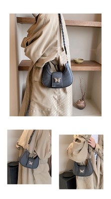 Populaire Nieuwe Niche Design Tas Vrouwelijke Trend Buitenlandse Stijl Vlindertas Geavanceerde Gevoel van Alle Schouder Onderarmtas