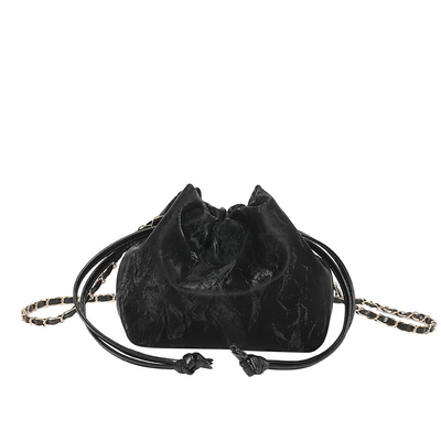 2024 NEW FASHION NICHE DESIGN LENT/ZOMER crossbody bag senior sense gevouwen bucket bag