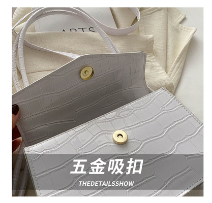 PATENT LEER PURE COLOR QUALITY ALL-IN-ONE BAG Vrouwenhandtas, schoudertas, kruislichaamtas, onderarmtas, vrouwentas