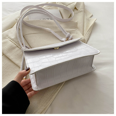 PATENT LEER PURE COLOR QUALITY ALL-IN-ONE BAG Vrouwenhandtas, schoudertas, kruislichaamtas, onderarmtas, vrouwentas