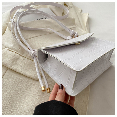 PATENT LEER PURE COLOR QUALITY ALL-IN-ONE BAG Vrouwenhandtas, schoudertas, kruislichaamtas, onderarmtas, vrouwentas