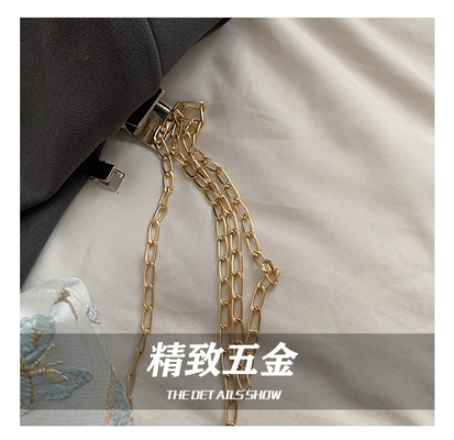 Nieuwe Chinese stijl Cheongsam DINNER BAG Vrouwen 2024 LENST/ZOMER Nieuwe handtas Senior KETEN KROOSBODY BAG