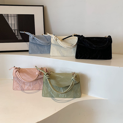 Hoogwaardige handtas Vrouwen TENDEN Nieuwe mode NICHE DESIGN HAND BILL OF LOADING SCHULTERTASK ALLE TEXTURE kruislichaam tas