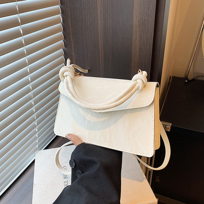 Hoogwaardige handtas Vrouwen TENDEN Nieuwe mode NICHE DESIGN HAND BILL OF LOADING SCHULTERTASK ALLE TEXTURE kruislichaam tas