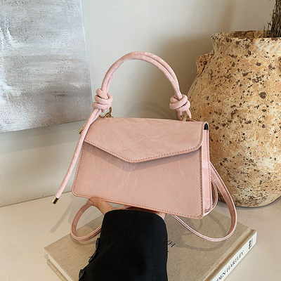 Hoogwaardige handtas Vrouwen TENDEN Nieuwe mode NICHE DESIGN HAND BILL OF LOADING SCHULTERTASK ALLE TEXTURE kruislichaam tas