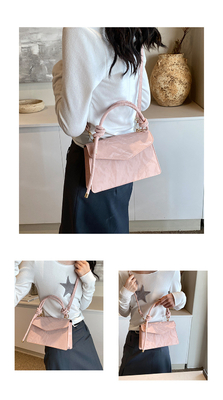 Hoogwaardige handtas Vrouwen TENDEN Nieuwe mode NICHE DESIGN HAND BILL OF LOADING SCHULTERTASK ALLE TEXTURE kruislichaam tas
