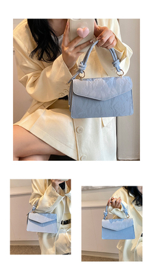 Hoogwaardige handtas Vrouwen TENDEN Nieuwe mode NICHE DESIGN HAND BILL OF LOADING SCHULTERTASK ALLE TEXTURE kruislichaam tas