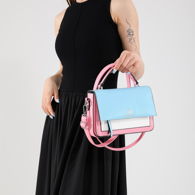 2024 LENST EN ZOMER Nieuwe mode kleine vierkant tas enkel schouder tas overeenkomstige kleur hand hand kruislichaam tas