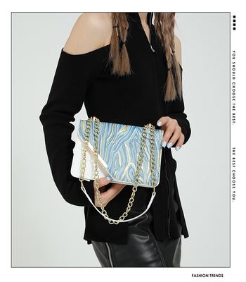 Tas vrouwen nieuwe mode kleine vierkante tas groothandel niche eenvoudige retro quicksand alles enkel schouder crossbody cha