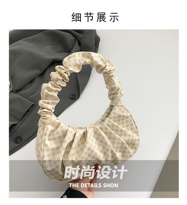 DAMEN'S BAG TREND Nieuwe trend in de trend all-in-one schoudertas lente en zomer mode wolk vouwtas