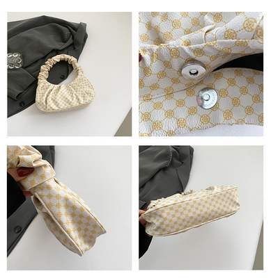 DAMEN'S BAG TREND Nieuwe trend in de trend all-in-one schoudertas lente en zomer mode wolk vouwtas
